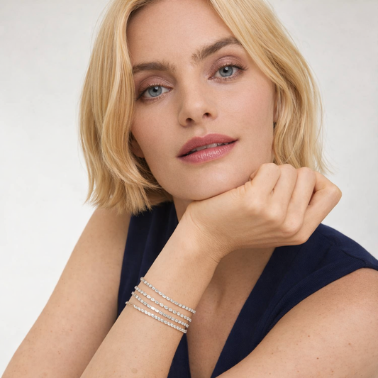 Glorion Marquisa – Mini Marquise Tennis Bracelet