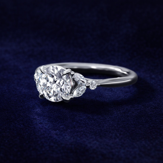 Anthia Floral Ring