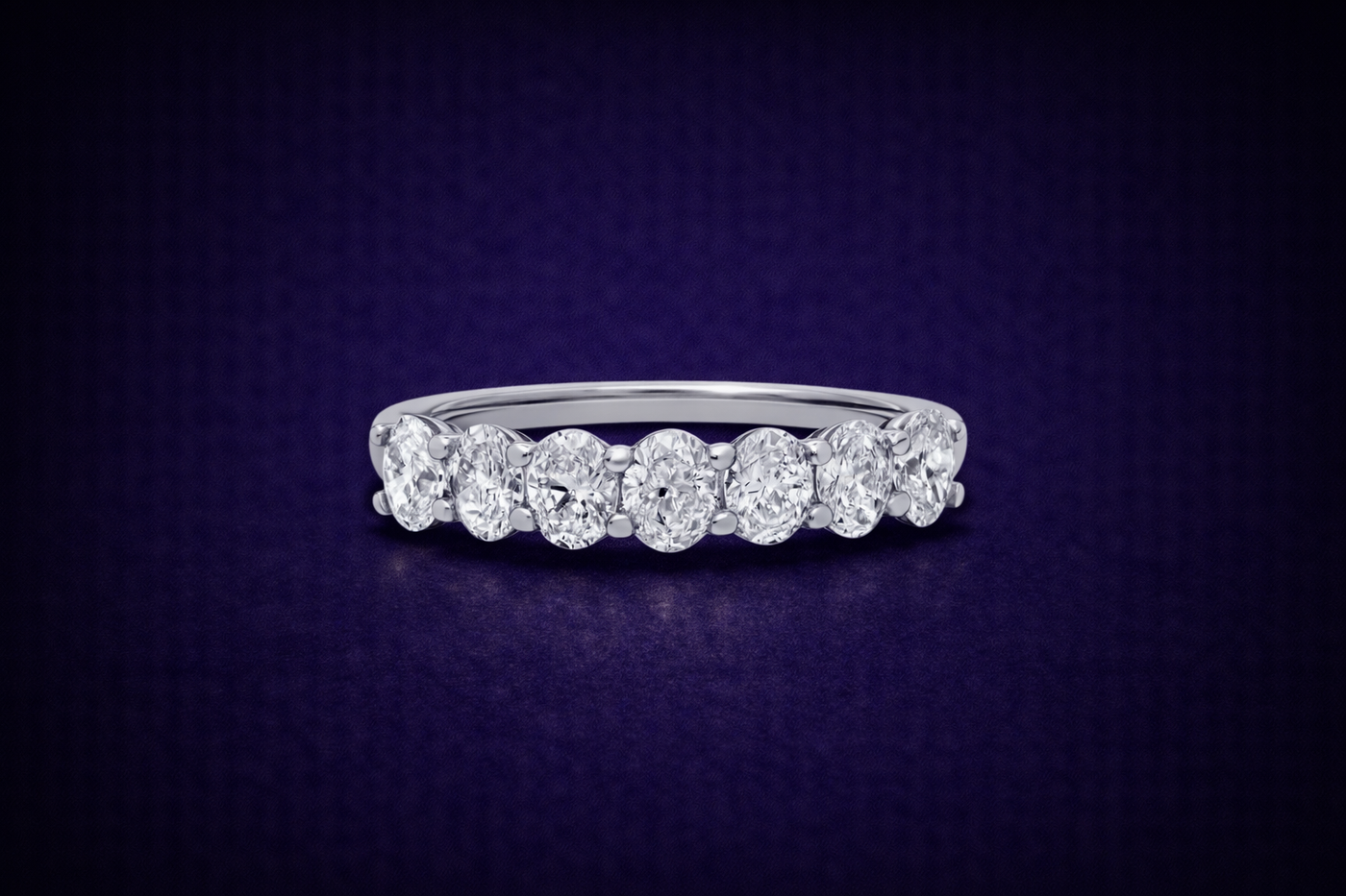 Glorion Septima – Oval Anniversary Ring
