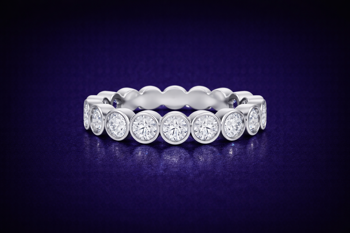 Glorion Aurea – Bezel Eternity Ring