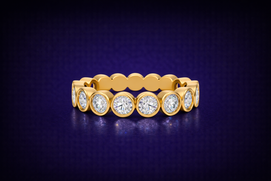 Glorion Aurea – Bezel Eternity Ring