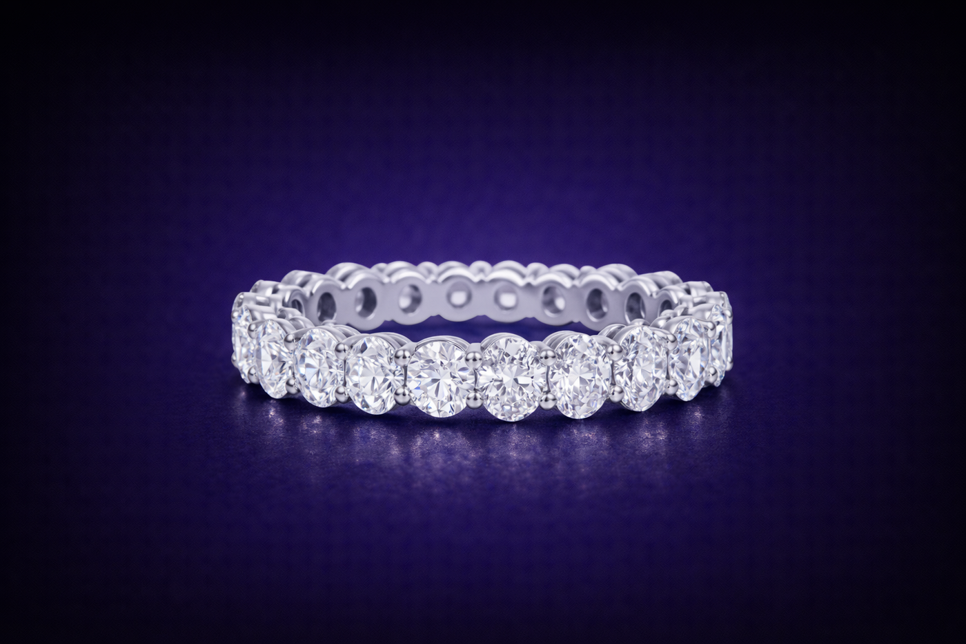 Glorion Valerio – Oval & Round Eternity Ring